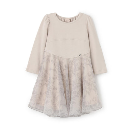 【リンク】荷葉邊網紗連衣裙