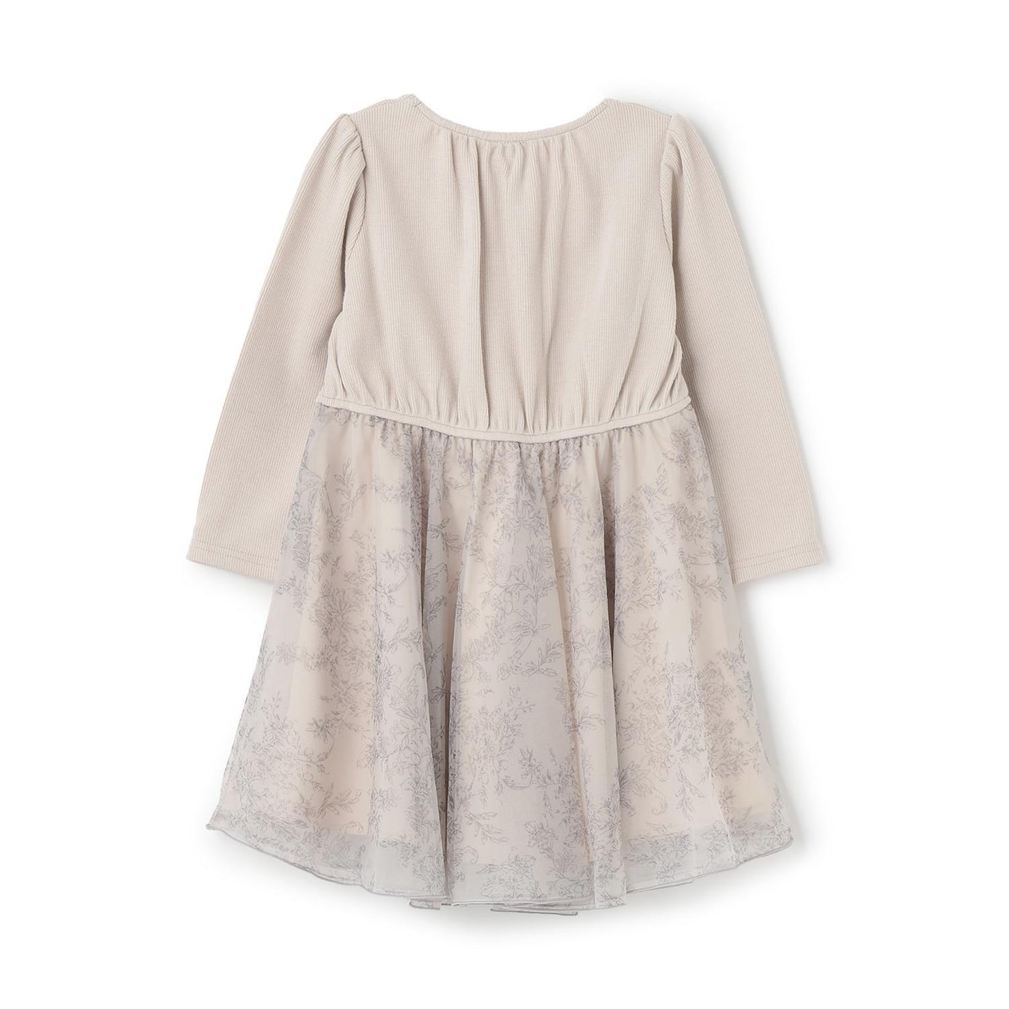 【リンク】荷葉邊網紗連衣裙