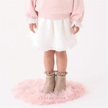 【Lycee mine 芭蕾系列】【可成套搭配】褶皺百褶裙（含安全褲）