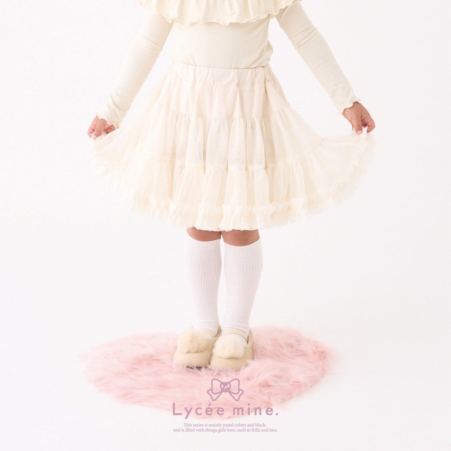 【Lycee mine 芭蕾系列】蓬鬆蓬蓬裙（帶內褲）