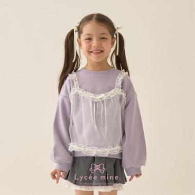 【Lycee mine 芭蕾系列】吊帶拼接衛衣