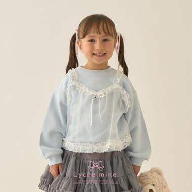 【Lycee mine 芭蕾系列】吊帶拼接衛衣