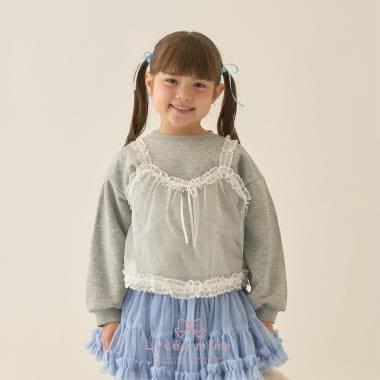 【Lycee mine 芭蕾系列】吊帶拼接衛衣