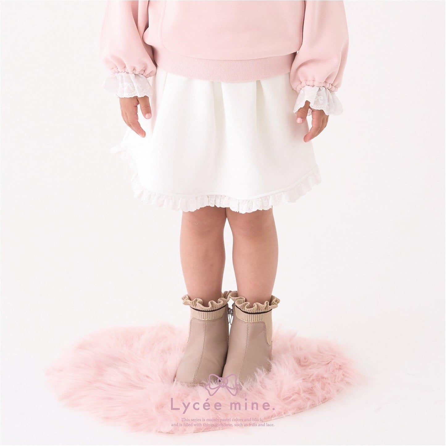 【Lycee mine 芭蕾系列】【可成套搭配】褶皺百褶裙（含安全褲）