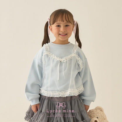 【Lycee mine 芭蕾系列】吊帶拼接衛衣