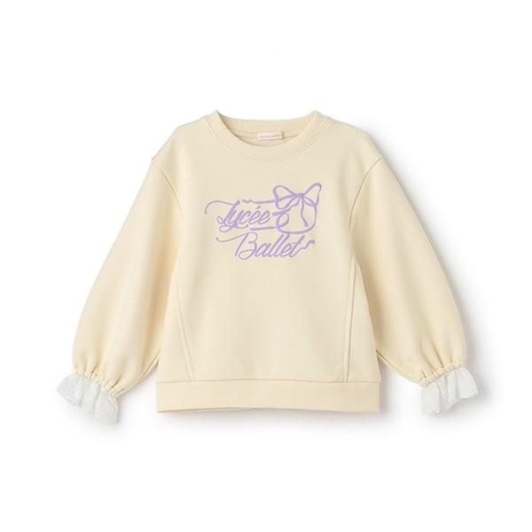 【Lycee mine 芭蕾系列】袖口蕾絲衛衣