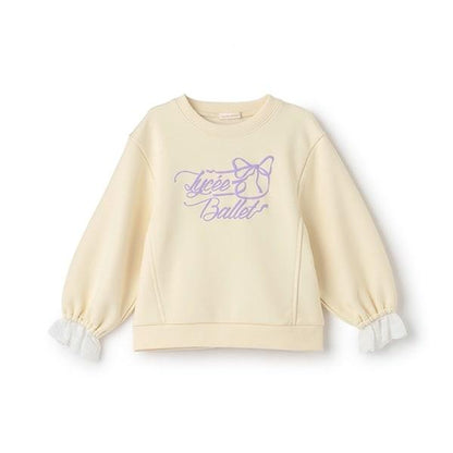 【Lycee mine 芭蕾系列】袖口蕾絲衛衣