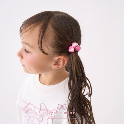 【Lycee mine 芭蕾系列】漸變色蝴蝶結髮繩2件套