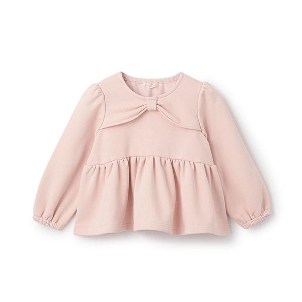 【Lycee mine 芭蕾系列】蝴蝶結領荷葉邊上衣