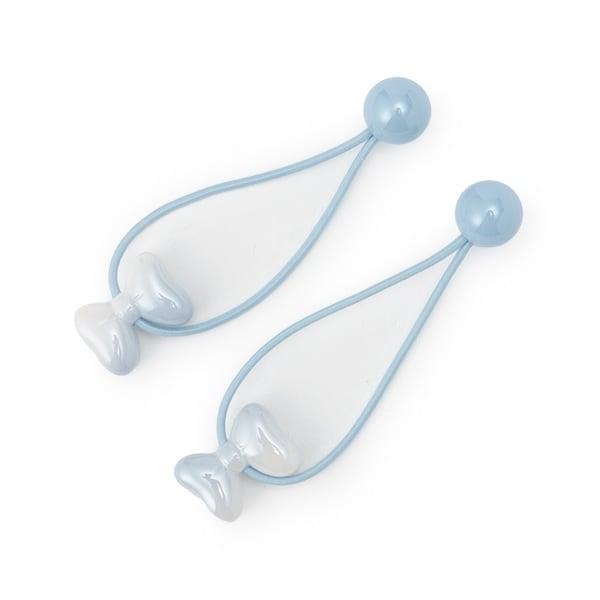 【Lycee mine 芭蕾系列】漸變色蝴蝶結髮繩2件套