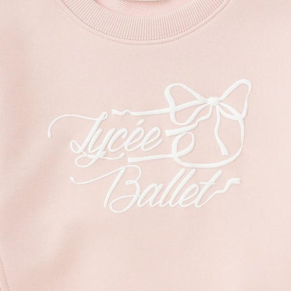 【Lycee mine 芭蕾系列】袖口蕾絲衛衣