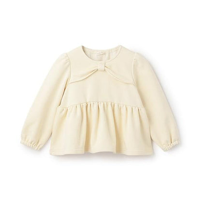 【Lycee mine 芭蕾系列】蝴蝶結領荷葉邊上衣