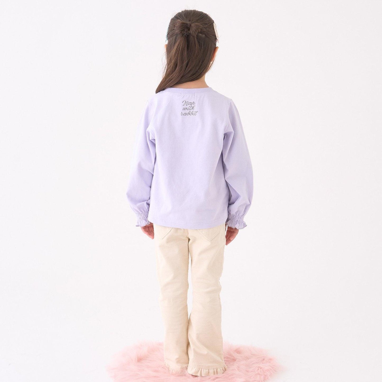 【Lycee mine 芭蕾系列】拼色印花上衣