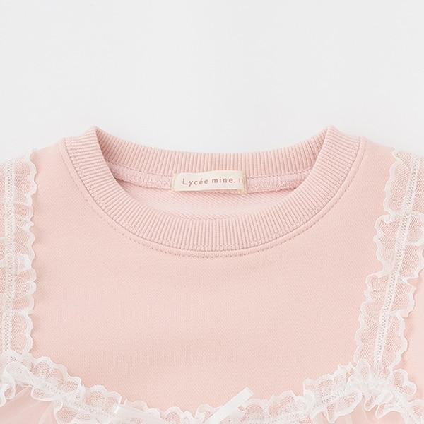 【Lycee mine 芭蕾系列】吊帶拼接衛衣