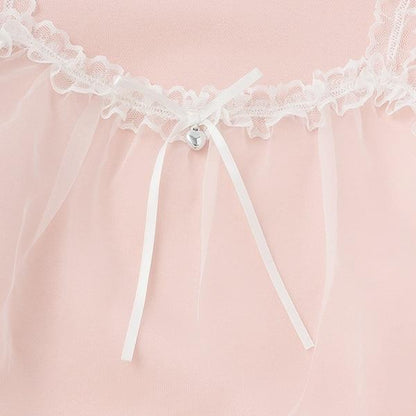 【Lycee mine 芭蕾系列】吊帶拼接衛衣