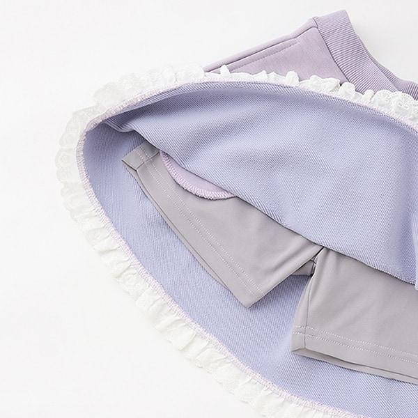 【Lycee mine 芭蕾系列】【可成套搭配】褶皺百褶裙（含安全褲）