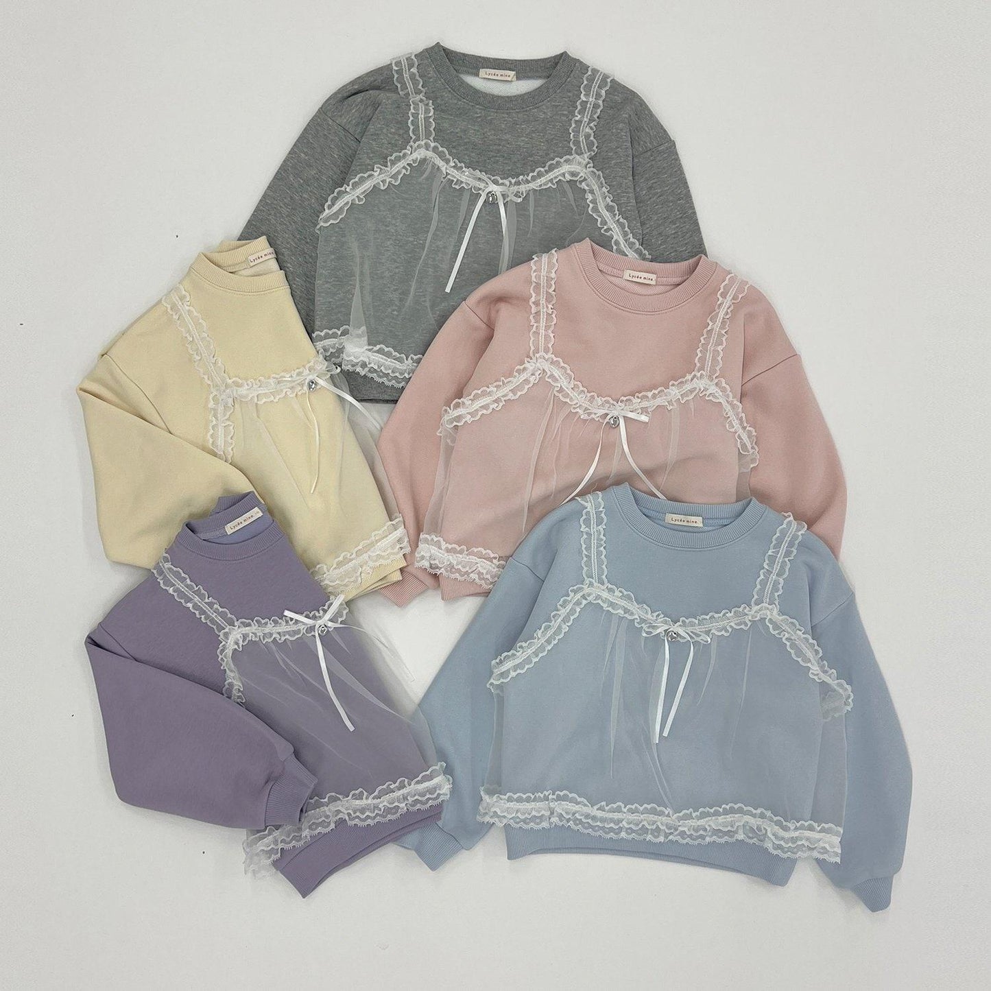 【Lycee mine 芭蕾系列】吊帶拼接衛衣