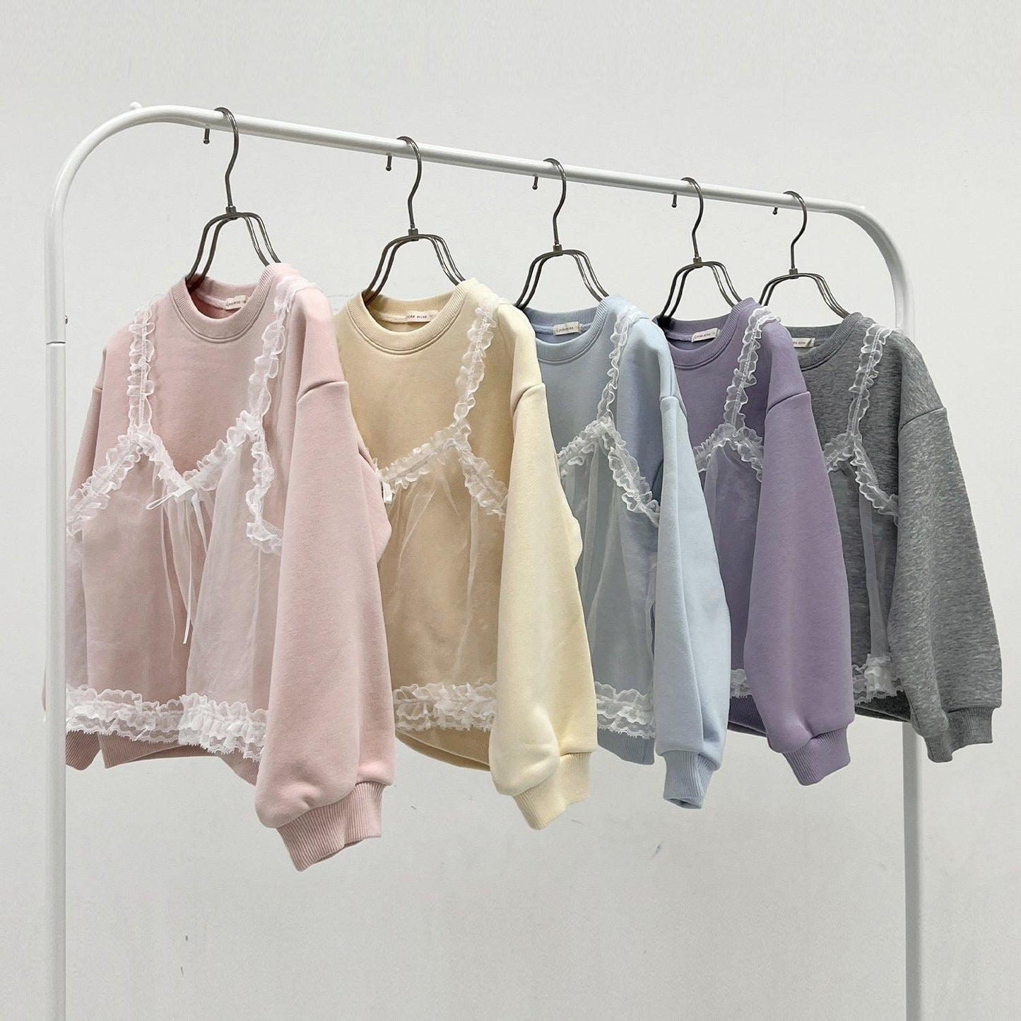 【Lycee mine 芭蕾系列】吊帶拼接衛衣