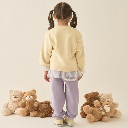 【Lycee mine 芭蕾系列】袖口蕾絲衛衣