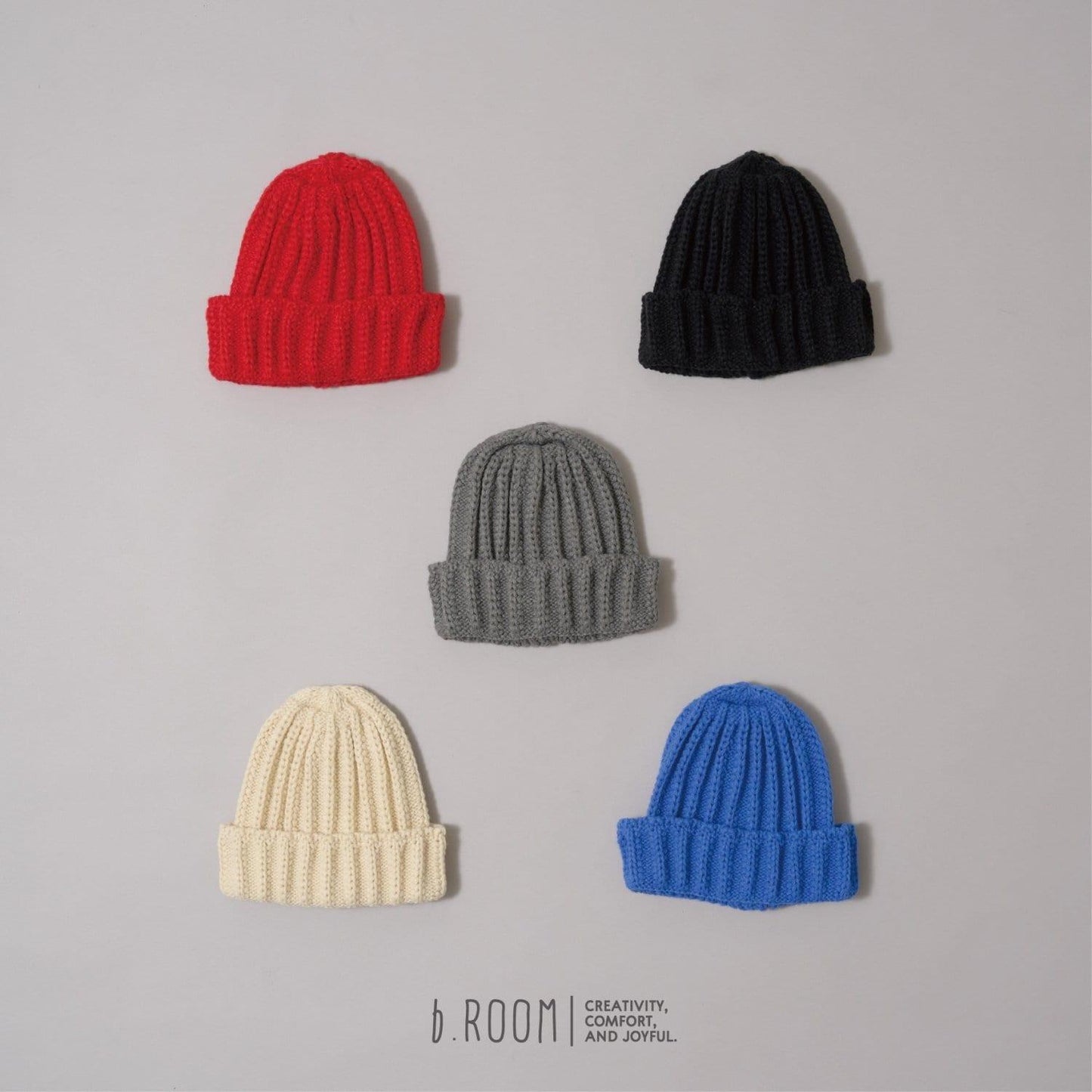 【日常標準服飾系列】基礎款針織帽