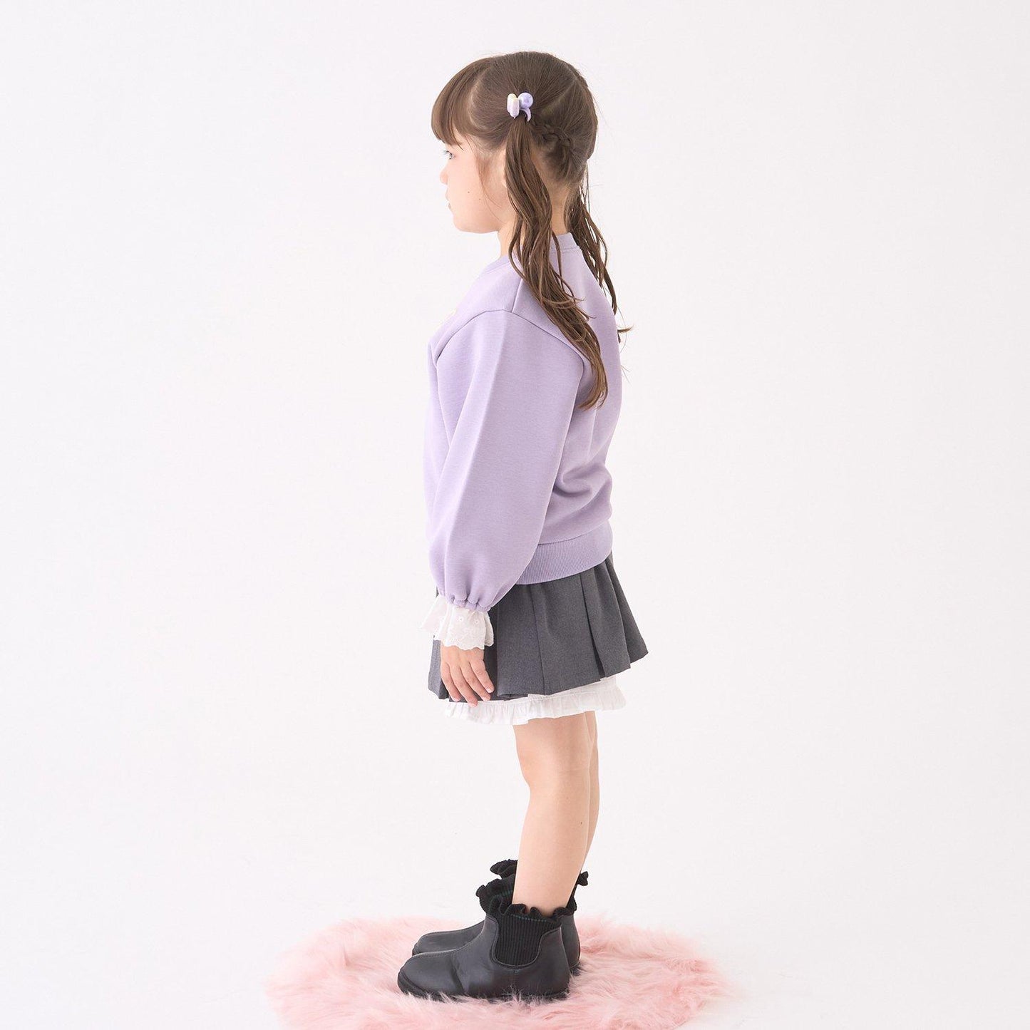 【Lycee mine 芭蕾系列】袖口蕾絲衛衣