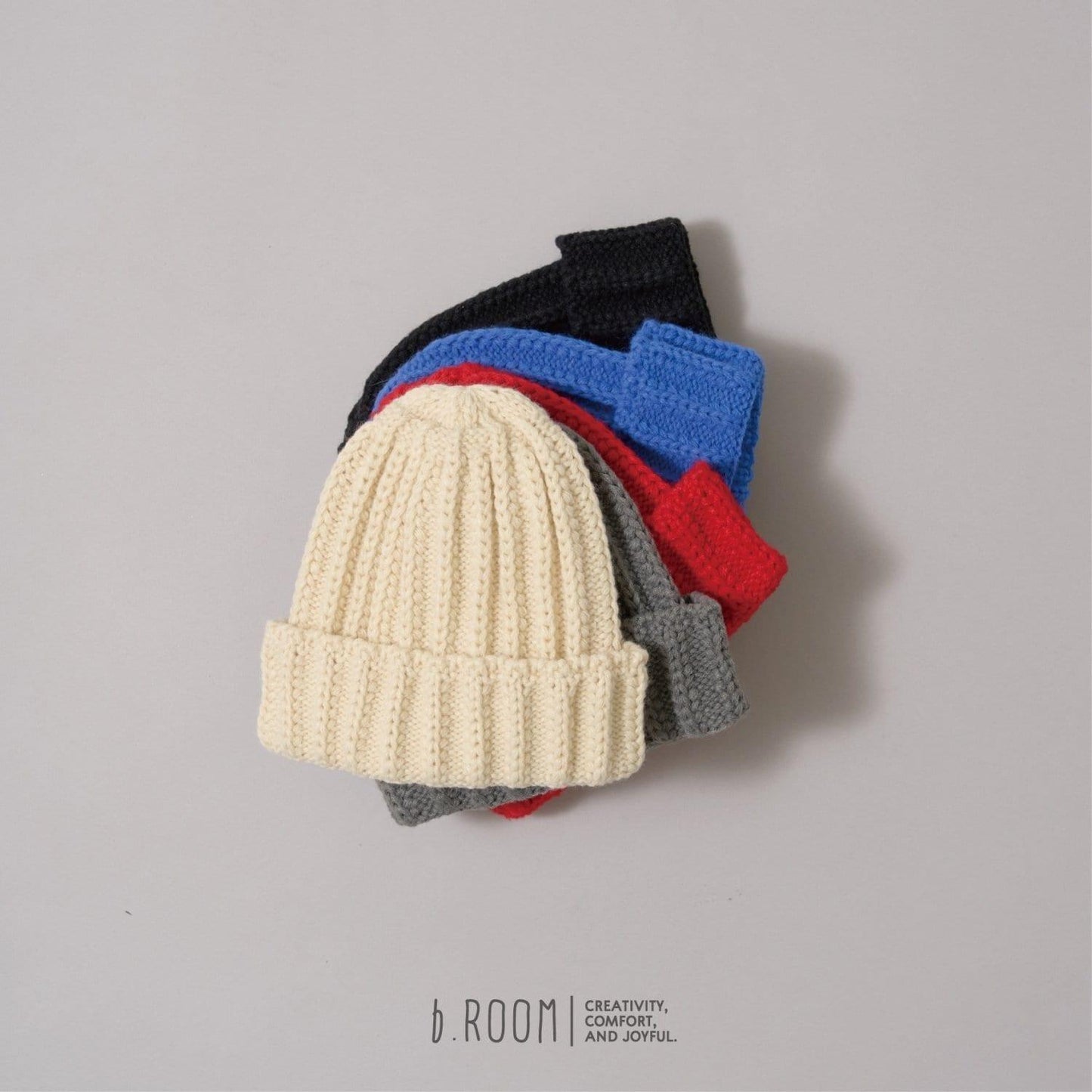 【日常標準服飾系列】基礎款針織帽