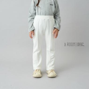 【日常標準服飾系列】【吸水速幹】中線褶皺喇叭休閒褲