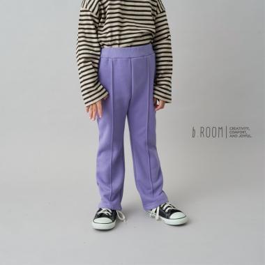 【日常標準服飾系列】【吸水速幹】中線褶皺喇叭休閒褲