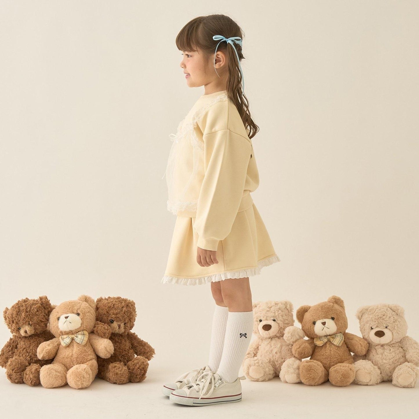 【Lycee mine 芭蕾系列】【可成套搭配】褶皺百褶裙（含安全褲）