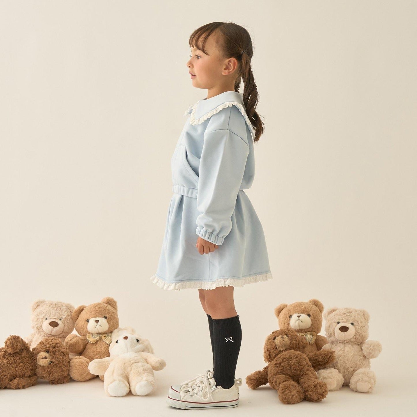 【Lycee mine 芭蕾系列】【可成套搭配】褶皺百褶裙（含安全褲）