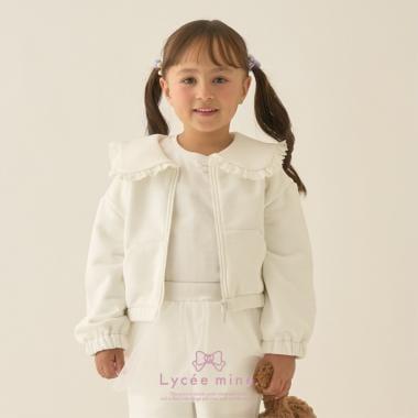 【Lycee mine 芭蕾系列】【可成套搭配】水手領全拉鍊衛衣