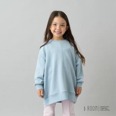 【日常標準服飾系列】【吸水速幹】立體感拼色縫線寬鬆衛衣