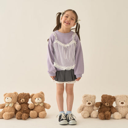 【Lycee mine 芭蕾系列】吊帶拼接衛衣