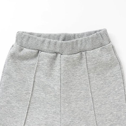 【日常標準服飾系列】【吸水速幹】中線褶皺喇叭休閒褲