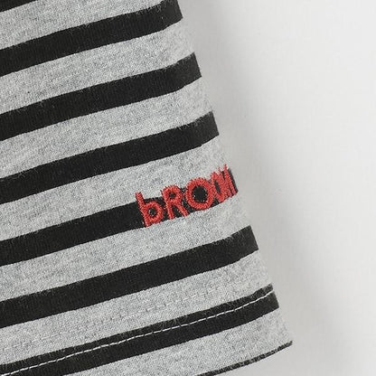 【日常標準服飾系列】寬鬆版型條紋長袖T恤