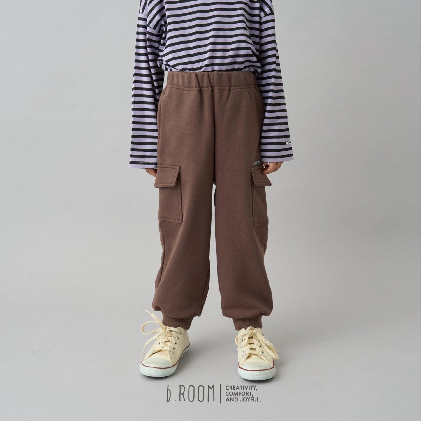 【日常標準服飾系列】【吸水速幹】寬鬆版型工裝衛褲