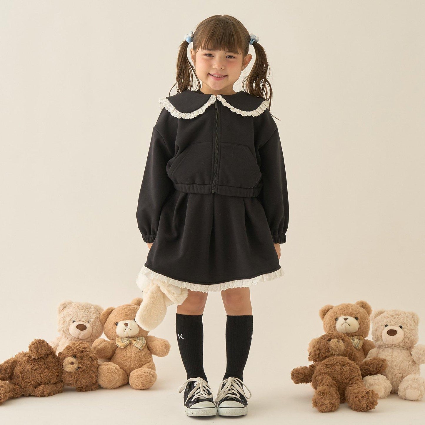 【Lycee mine 芭蕾系列】【可成套搭配】褶皺百褶裙（含安全褲）