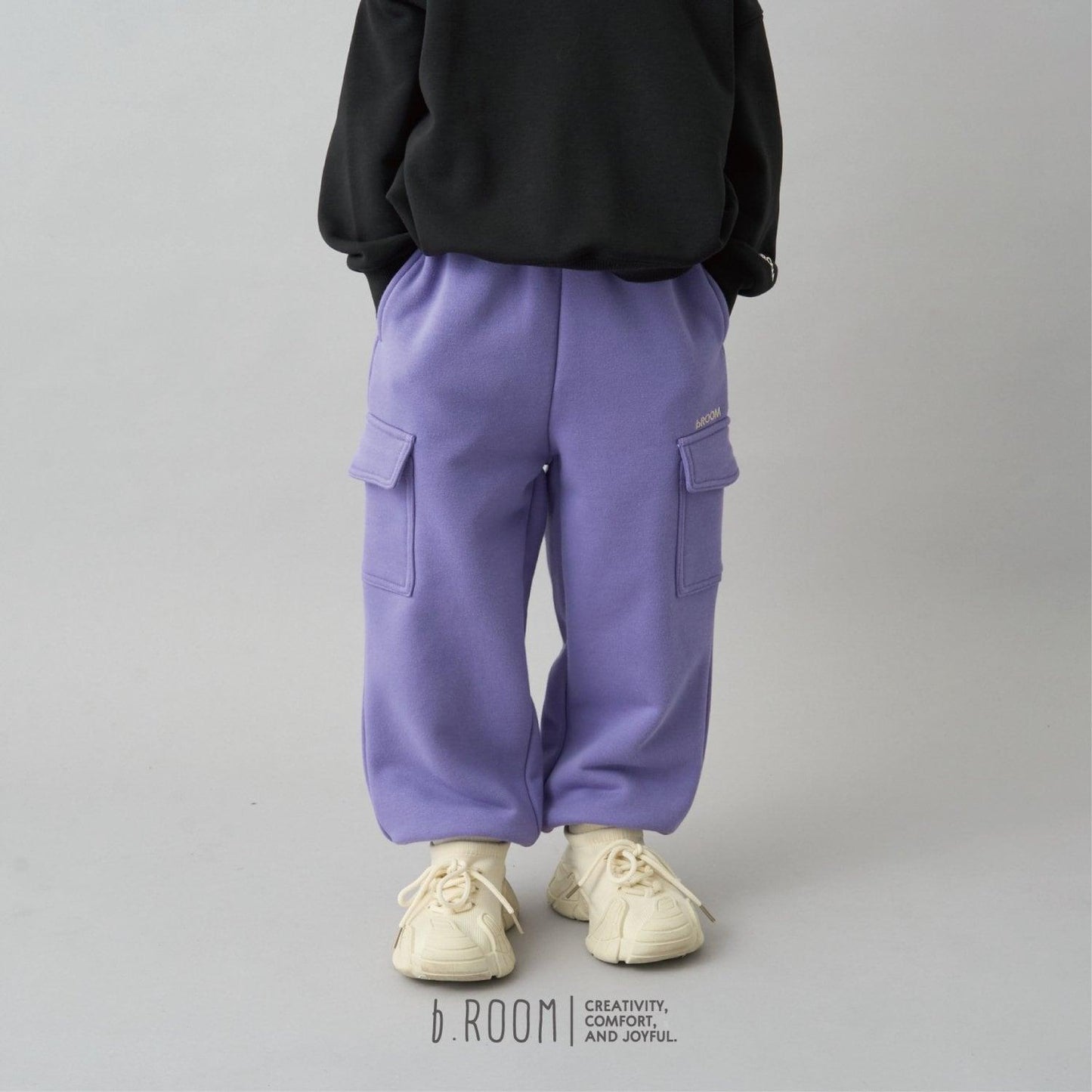 【日常標準服飾系列】【吸水速幹】寬鬆版型工裝衛褲