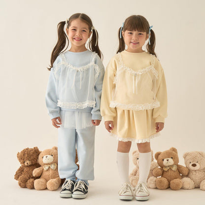 【Lycee mine 芭蕾系列】吊帶拼接衛衣