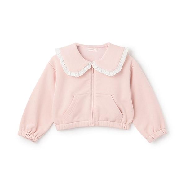 【Lycee mine 芭蕾系列】【可成套搭配】水手領全拉鍊衛衣