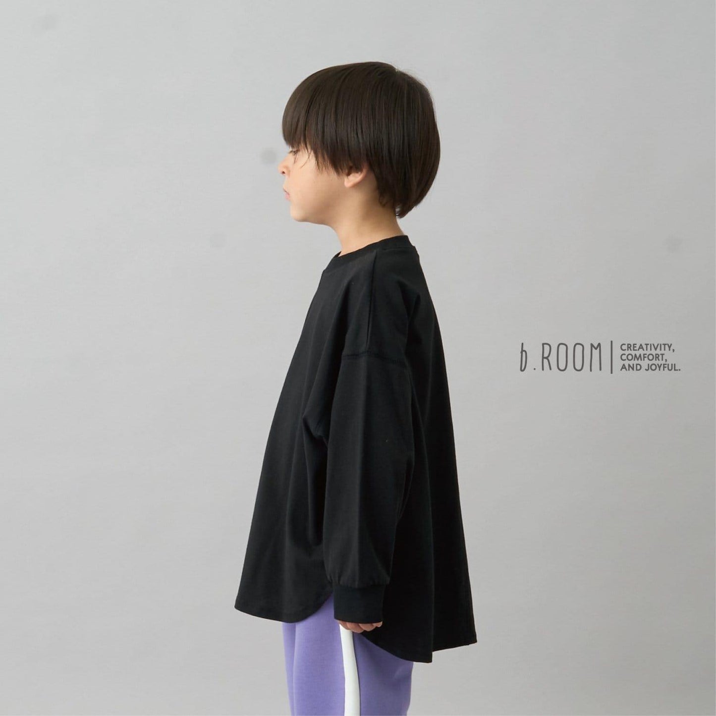 【日常標準服飾系列】寬鬆版型簡約長袖T恤