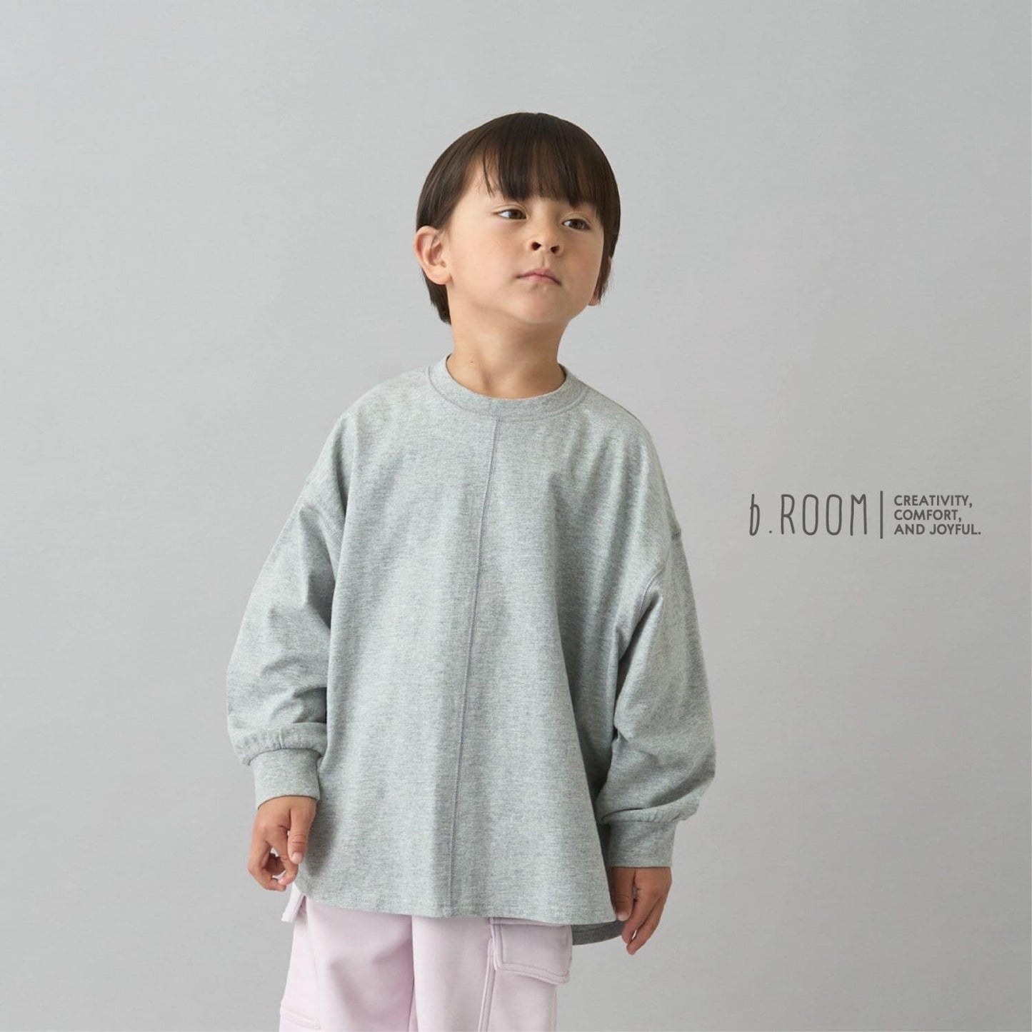 【日常標準服飾系列】寬鬆版型簡約長袖T恤