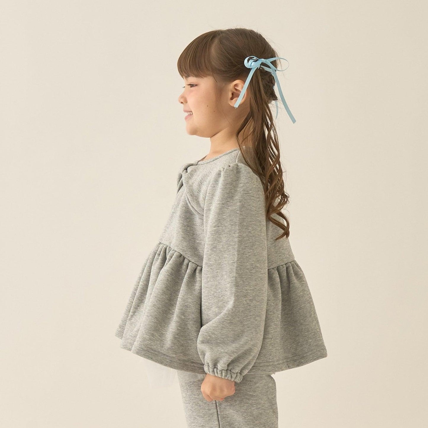 【Lycee mine 芭蕾系列】蝴蝶結領荷葉邊上衣