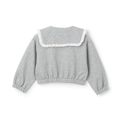 【Lycee mine 芭蕾系列】【可成套搭配】水手領全拉鍊衛衣