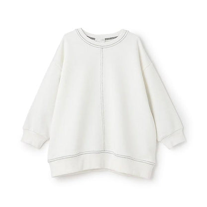 【日常標準服飾系列】【吸水速幹】立體感拼色縫線寬鬆衛衣