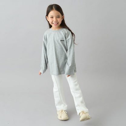 【日常標準服飾系列】【吸水速幹】中線褶皺喇叭休閒褲