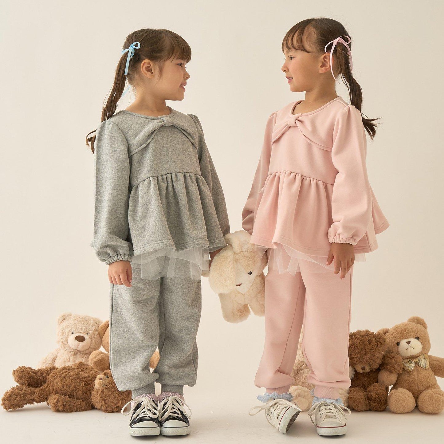 【Lycee mine 芭蕾系列】蝴蝶結領荷葉邊上衣