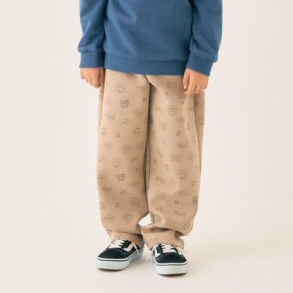 【楽らく】多色錐形休閒褲