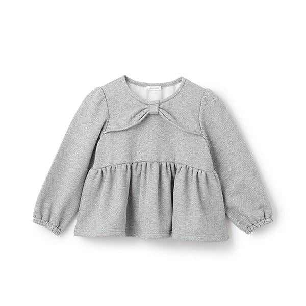 【Lycee mine 芭蕾系列】蝴蝶結領荷葉邊上衣