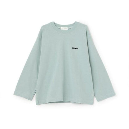 【日常標準服飾系列】寬鬆版型單點簡約長袖T恤